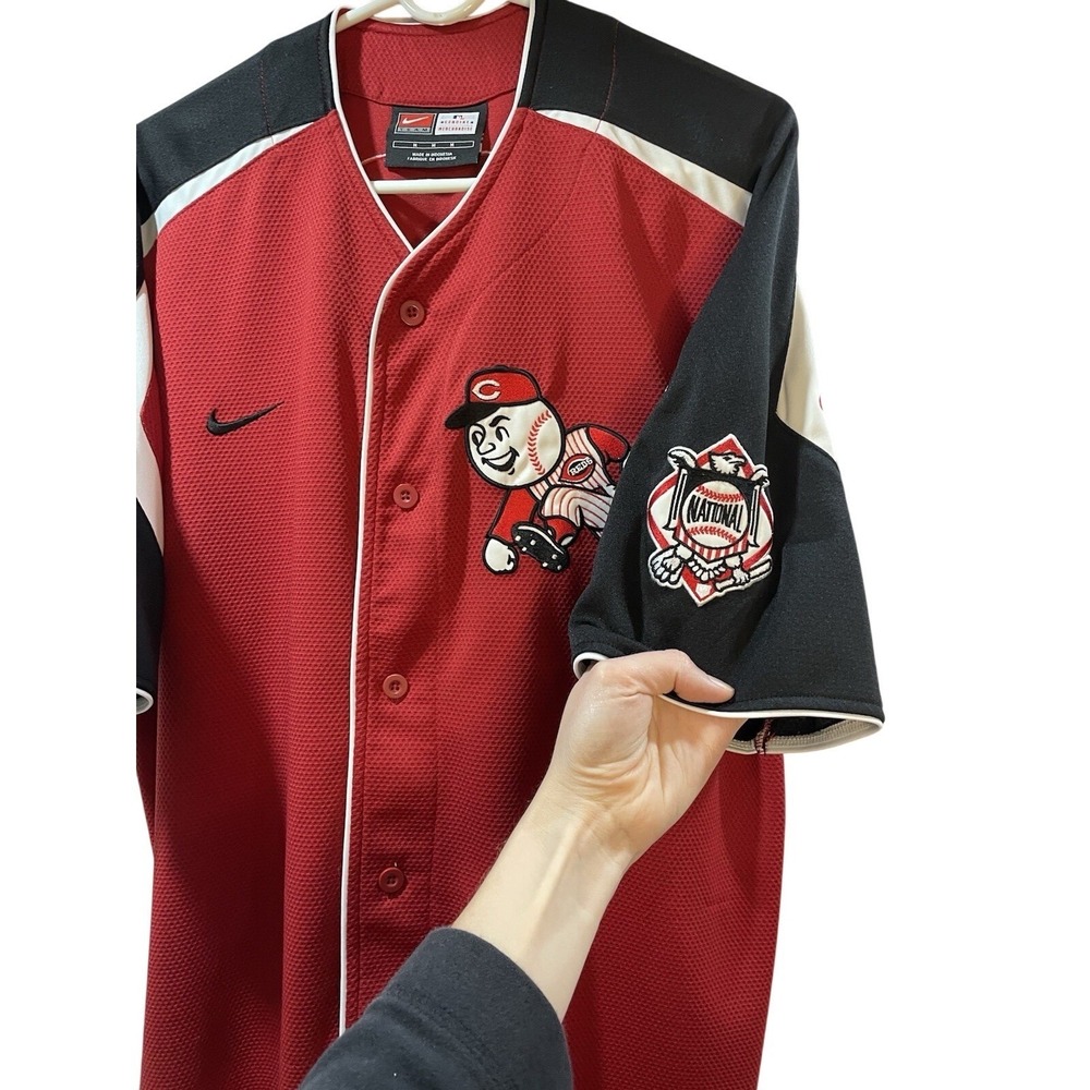 Ken Griffey Jr MLB Cincinnati Reds Jersey#3 Genuine Merchandise - Picture 9 of 15